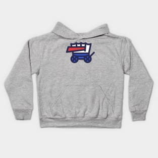 Buffalo Circle the Wagons Kids Hoodie